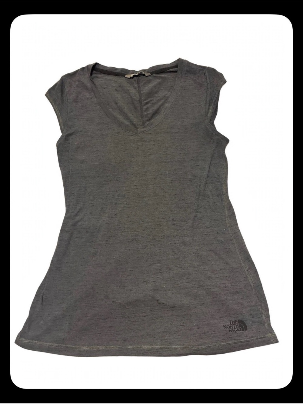 The North Face Women's Gray V-Neck Tank Top